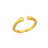 Stainless Steel Heart Rings For Women Zircon Gold Plated Heart Adjustable Ring Femme Wedding Party Accessories Jewelry Gift 2023