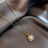 Stainless Steel Necklaces Black Exquisite Minimalist Square Pendant Choker Chains  Necklace For Women Jewelry Party Gifts