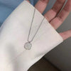 Stainless Steel Necklaces Black Exquisite Minimalist Square Pendant Choker Chains  Necklace For Women Jewelry Party Gifts
