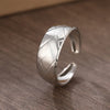 Stainless Steel Rings Vintage Exquisite Adjustable Open Hollow Rings For Women Jewelry Banquet Gifts Non-fading High-quality New