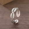 Stainless Steel Rings Vintage Exquisite Adjustable Open Hollow Rings For Women Jewelry Banquet Gifts Non-fading High-quality New