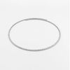 StoneFans Choker Necklaces Torques Collar Women Statement Rhinestone Simple Open Collar Necklace Ladies Party Necklace