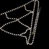 StoneFans Rhinestone Shiny Sexy Jewelry for Women Panties Thong Sweet Christmas Gift Waist body Chain Jewelry Crystal Bikini