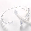 Stonefan Pendant Bracelet for Women Femme Charm Y2k One Piece Zircon Banquet Handlets Palm Bangle Jewelry Hand Bracelets