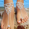 Stonefans 1PCS Finger Anklet Bracelet for Women Festival Accessories Barefoot Sandal Anklet Boho Jewelry Wholesale