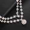 Stonefans Double Layer Hair Clip Accessories for Women Gilrs Headwear Headpiece Dress Lozenge Head Chain Jewelry Indian Party