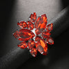Stonefans Exaggerate Rhinestone Drop Rings for Women 2023 Drag Queen Accessories Club Crystal Ring Adjustable Jewelry Gift