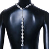 Stonefans Crystal Back Chain Necklace Wedding Accessories Nightclub Jewelry Bling Lady Body Chain for Women Wholesale