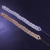 Stonefans Rhinestone Chain Hair pin Clips Accessories for Women Indian Bridal Hair Braid Decoration Wedding Jewlery Gift