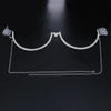 Stonefans Ins Butterfly Bra Chain Body Jewelry for Women Sexy Model Bling Chest Support Bra Top Festival Accessories