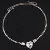 Stonefans Love Heart Waist Chain Jewelry Y2k Belt for Women Rhinestone Belly Sexy Bikini 2024 Swimsuit Costume Club Party