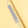 Stonefans Multilayer Necklace Women Tennis Chain Glittering Chain Simple Elegant Exquisite Choker Jewelry Rhinestone