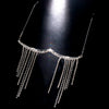 Stonefans Rhinestone Half Frame Glasses Frame for Women Free Shipping Luxury 2023 Luxury Crystal Tassel Eyeglasses Jewelry Gift