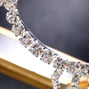 Stonefans Rhinestone Half Frame Glasses Frame for Women Free Shipping Luxury 2023 Luxury Crystal Tassel Eyeglasses Jewelry Gift