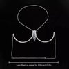 Stonefans Rhinestones Heart Tassel Bra Bracket Chain Jewelry Bikini Chain Luxury Sexy Body For Women 2022 Rave Accessories Party