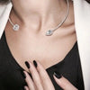Stonefans Simple Rhinestone Choker Necklaces for Women Party Accessories Luxury Torques Collar Necklace Jewelry Gifts