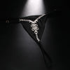 Stonefans Simple Rhinestone Thong Panties Jewelry Sexy Bikini Swimsuit for Women Crystal Thongs G String Body Chain Jewelry Gift