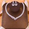 Stonefans Simple Round Crystal Necklace Sets Wedding for Women Bride Accessories Rhinestone Africa Jewelry Set Bridesmaid Gift