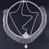 Stonefans Tassel Head Chain Jewelry Indian Girl Rhinestone Cross 2024 New Pendant Hat Accessories Designer Gifts