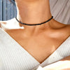 Summer  Multilayer Handmade Mixed Chain for Woman Bohemian Necklaces Water Droplet Crystal Pendant Jewelry Gift  New