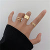 The Tide Cool Ring Set Female Korean Ring Ring Net Red Jewelry Not Fade Color Ring Cold Wind Hip Hop Index Finger Ring