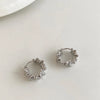 Trendy Modern Jewelry Irregular Line Water Drop Earrings Back Front Dangle Teardrop Earrings for Women Party Gifts