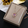 Trendy Sweet Sexy Gold Color Stainless Steel Necklaces For Women Korean  Female Pendant Clavicle Chain Jewelry