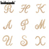 English Initial Letters Simulated Pearls Brooch Pins Jewelry Accessories - Image 1
