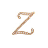 English Initial Letters Simulated Pearls Brooch Pins Jewelry Accessories - Image 7