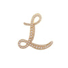 English Initial Letters Simulated Pearls Brooch Pins Jewelry Accessories - Image 17