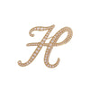 English Initial Letters Simulated Pearls Brooch Pins Jewelry Accessories - Image 27