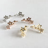 Shiny Star Stud Earrings for Women Elegant Zircon Rhinestone Mini Star Earrring Party Birthday Jewelry Gifts - Image 4