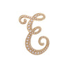 English Initial Letters Simulated Pearls Brooch Pins Jewelry Accessories - Image 25