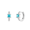 Crmya Gold Silver Filled Hoop Earrings For Women Opal Zircon Earring Hoops Mini Earings Ear Jewelry - Image 18
