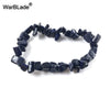 Irregular Chip Bead Stretch Bracelet in Multiple Colors - Image 15