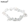 Irregular Chip Bead Stretch Bracelet in Multiple Colors - Image 20