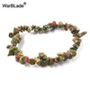 Irregular Chip Bead Stretch Bracelet in Multiple Colors - Image 25