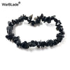 Irregular Chip Bead Stretch Bracelet in Multiple Colors - Image 24