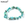Irregular Chip Bead Stretch Bracelet in Multiple Colors - Image 8