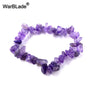 Irregular Chip Bead Stretch Bracelet in Multiple Colors - Image 18