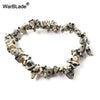 Irregular Chip Bead Stretch Bracelet in Multiple Colors - Image 21