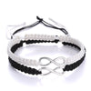 2Pcs/Set Multicolor Number 8 Infinity Lucky Bracelet For Women Men Friendship Handmade Braided Rope Charm Couple Bracelet Gifts - Image 7