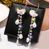 Flower Bohemia Hanging Earrings Women Long Tassel Rhinestone Flowers Earring Female Wedding Party Jewelry Gift - Image 25