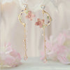 Flower Bohemia Hanging Earrings Women Long Tassel Rhinestone Flowers Earring Female Wedding Party Jewelry Gift - Image 24