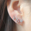 Shiny Star Stud Earrings for Women Elegant Zircon Rhinestone Mini Star Earrring Party Birthday Jewelry Gifts - Image 7