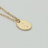 Women Accessories Jewelry Semicolon Engraved Pendant Necklace - Image 2