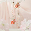 Flower Bohemia Hanging Earrings Women Long Tassel Rhinestone Flowers Earring Female Wedding Party Jewelry Gift - Image 22