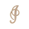 English Initial Letters Simulated Pearls Brooch Pins Jewelry Accessories - Image 28