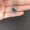 Crystal Hummingbird Pendant Necklace Shiny Zircon Animal Choker Necklace for Women Wedding Party Jewelry Gifts - Image 6