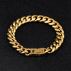 Cuban Chain Men Bracelet Classic Stainless Steel 6-12mm Width Chain Bracelet For Men Women Jewelry Gift - Image 6